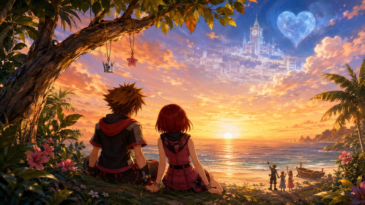 ゼアノート敗北後に世界が戻りソラがカイリ救出へ向かうKH3の結末