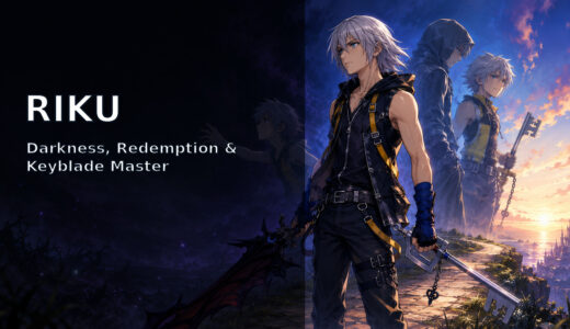 【キングダムハーツ】リクの闇落ちからキーブレードマスターまで！KH1～3の活躍