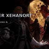 Master Xehanort from Kingdom Hearts with the χ-blade and Kingdom Hearts