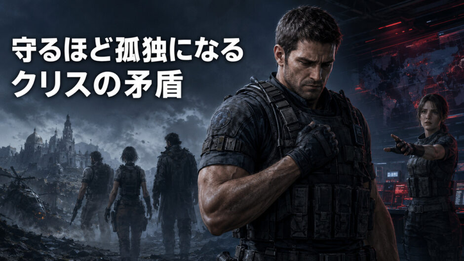 仲間を守るほど孤独になるクリスの矛盾を読み解くアイキャッチ
